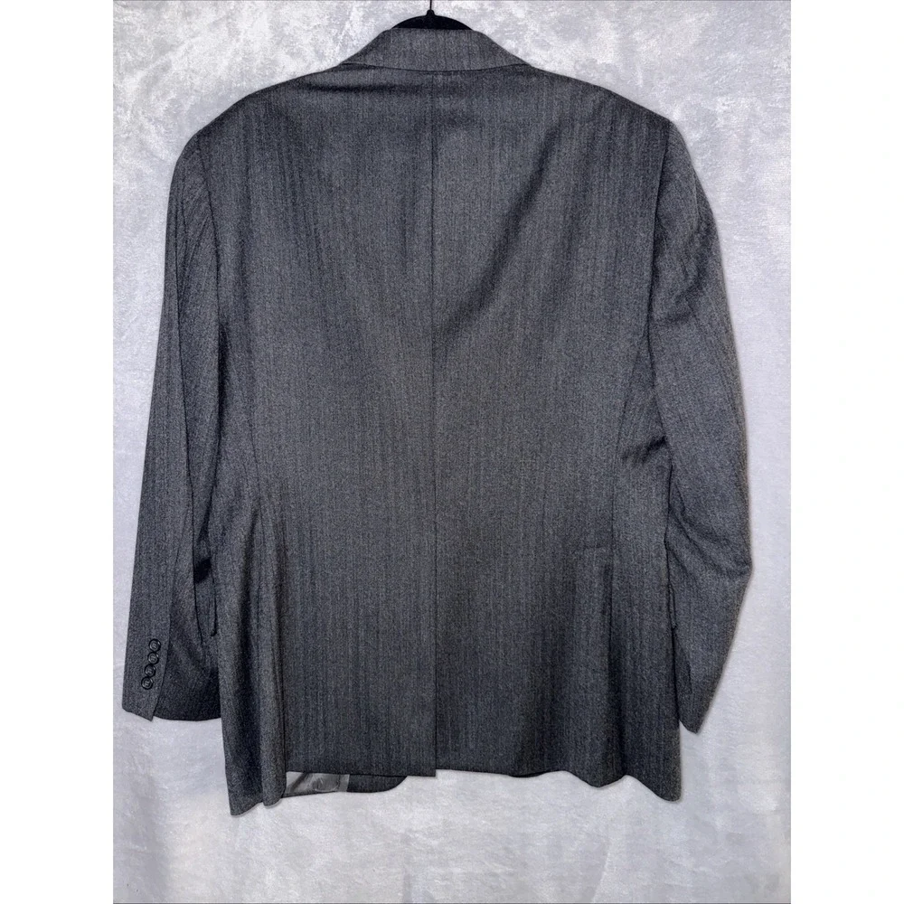 Jos A Bank Executive Collection Blazer 42R Charcoal Gray 100%‎ Wool Sport Coat